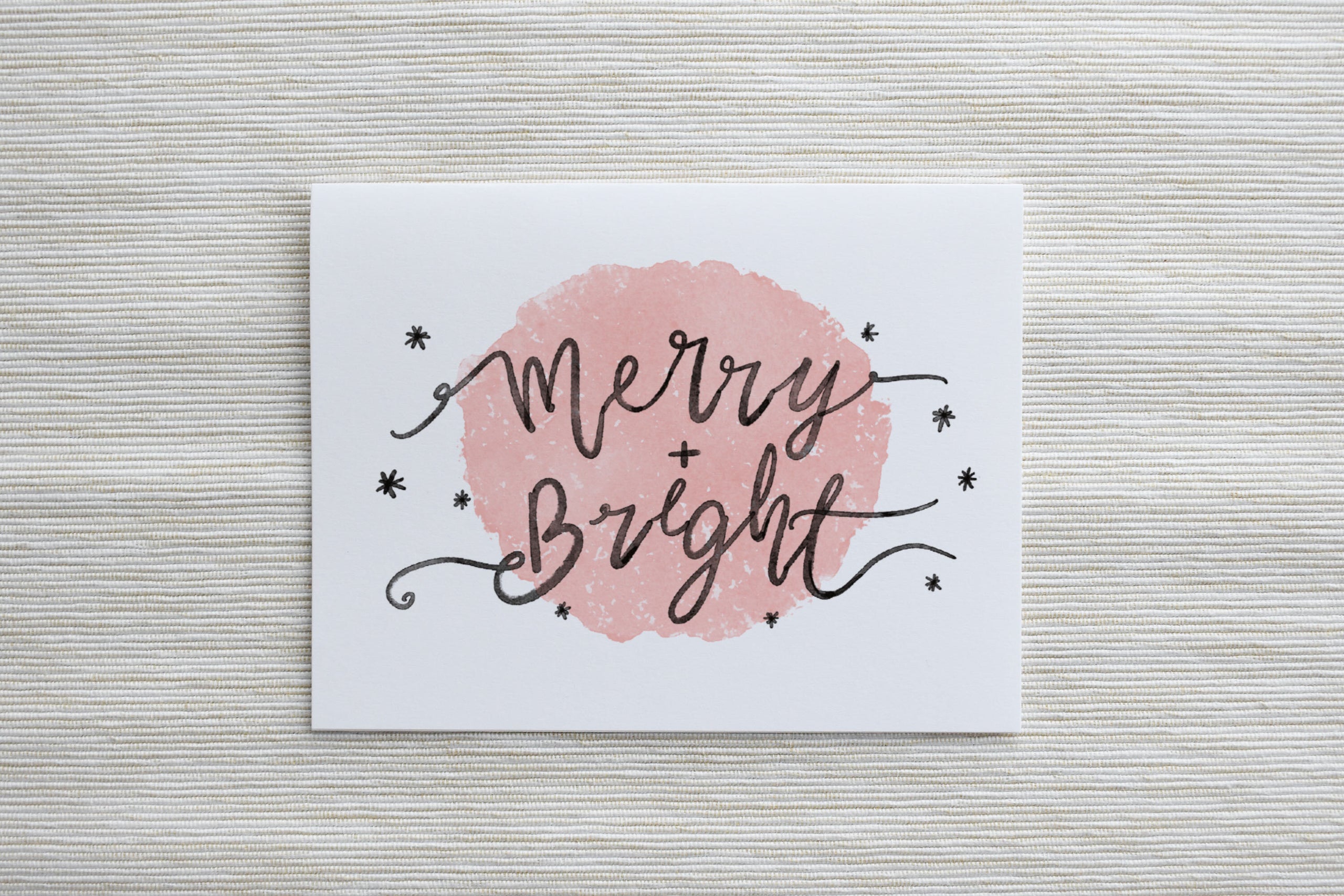 Be Merry & Bright Card